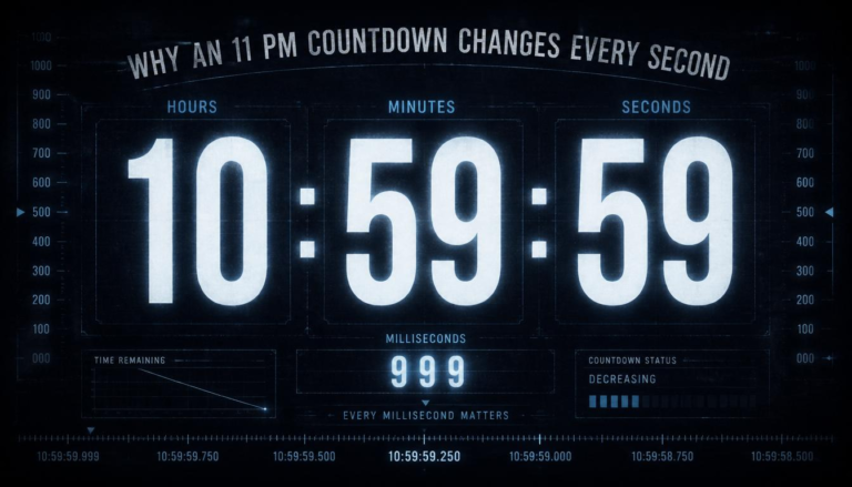 How Long Until 11 PM?