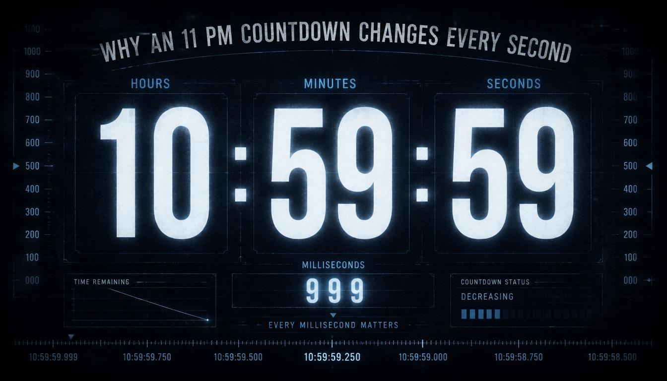 How Long Until 11 PM?