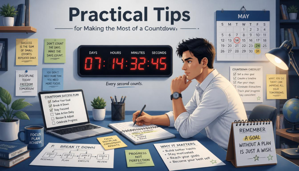 Practical Tips for Making the Most of a Countdown