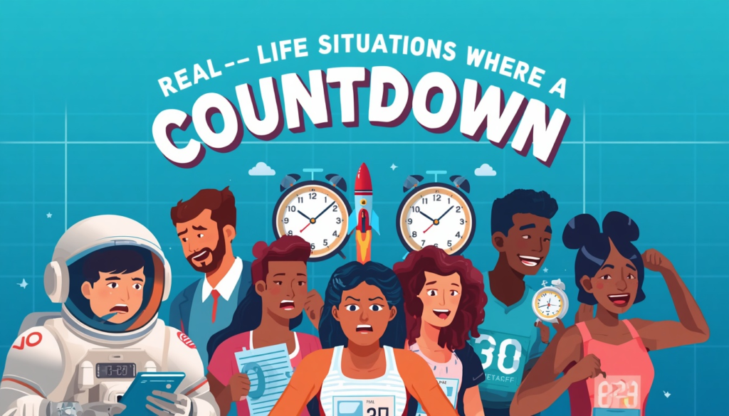 Real-Life Situations Where a Countdown Helps